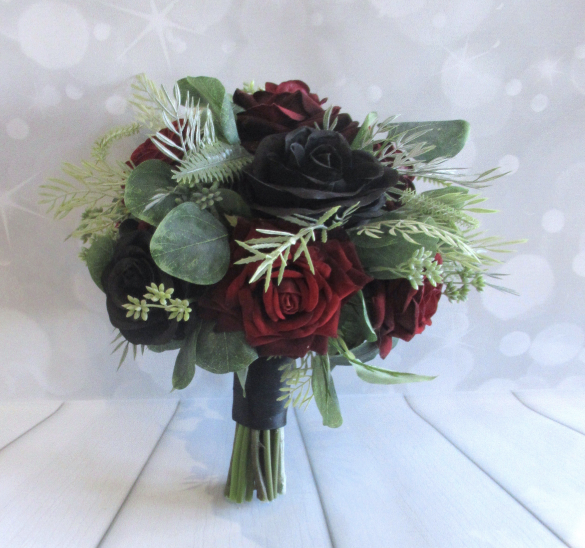 Boho/Gothic Inspired Bridesmaid Bouquet, gothis bridesmaid bouquet, gothic weddng flowers